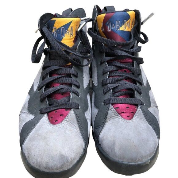 Rare 2011 Air Jordan 7 Retro Bordeaux Size 10.5 Beaters - Picture 10 of 16